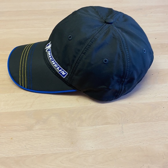 Michelin Man Tires Men Adjustable Baseball Style Navy Hat - Picture 2 of 5